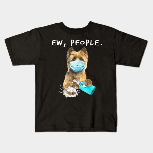Cairn Terrier Ew People Dog Kids T-Shirt by FilerMariette